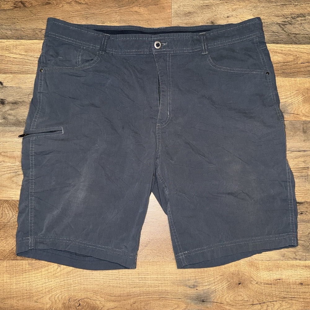 Hawke & Co Shorts Mens 38 Blue Heather Utility Stylish Active Outdoors Casual